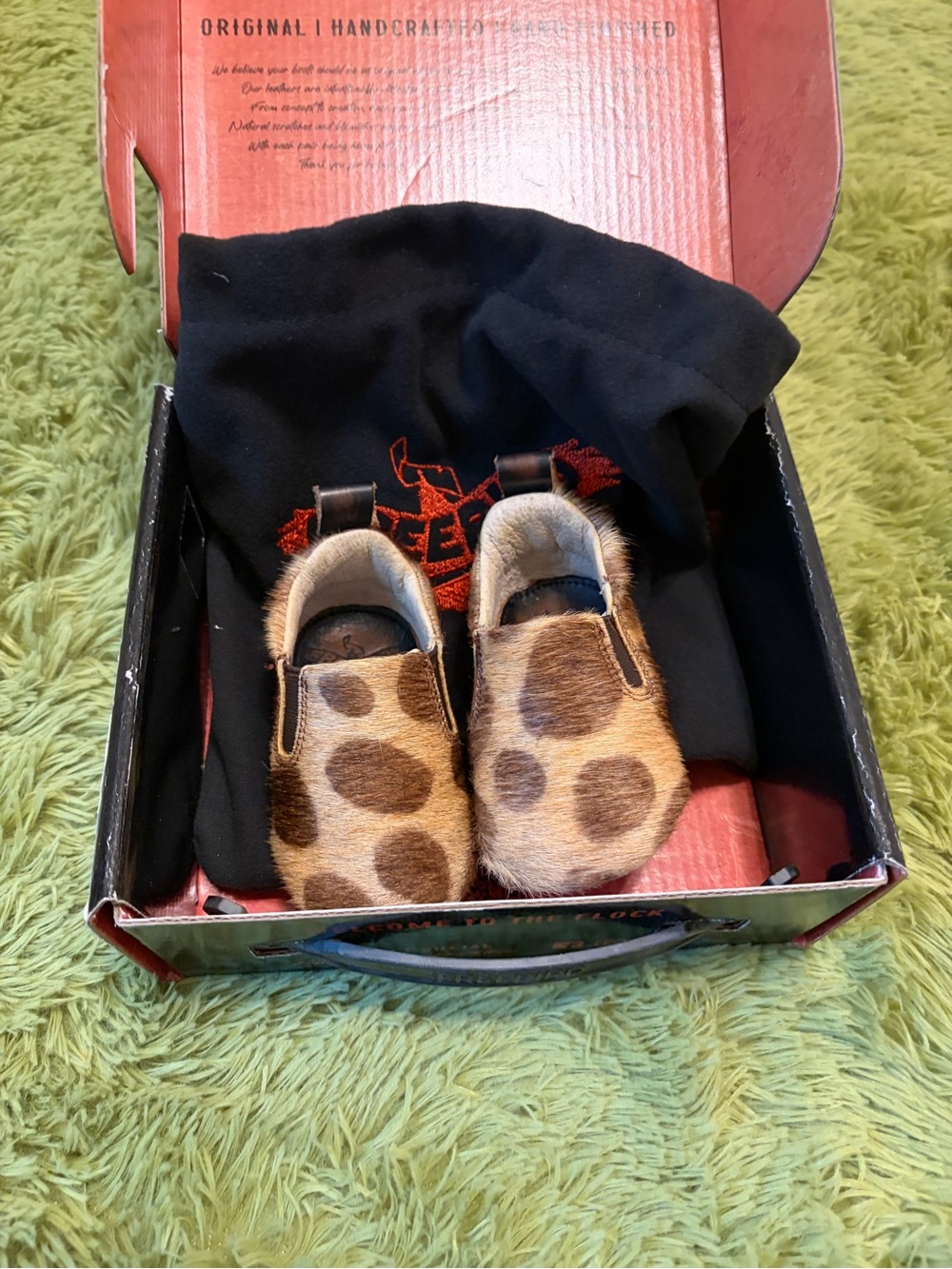 SOLD OUT/ DISCONTINUED Baby Kicks | Leopard Leather Booties